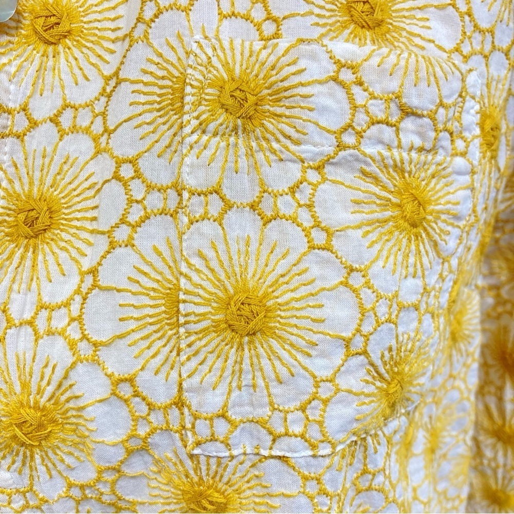 J. Jill Embroidered Button Down Shirt - Picture 6 of 10